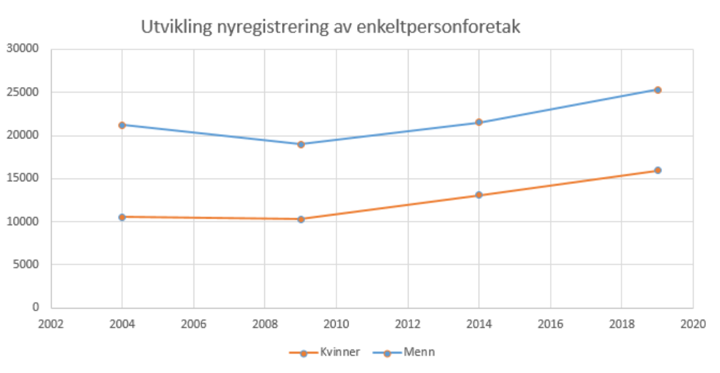 Statistikk enkeltpersonforetak